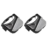 1 par de pedales traseros plegables para bicicleta, reposapiés de acero para niños, pedales, pedales, pinzas plegables para asiento trasero, reposapiés, reposapiés, reposapiés para bicicletas