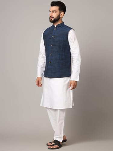 Image of LATEST CHIKAN Men's Nehru Jacket /Waistcoat Sophisticated Ethnic Wear