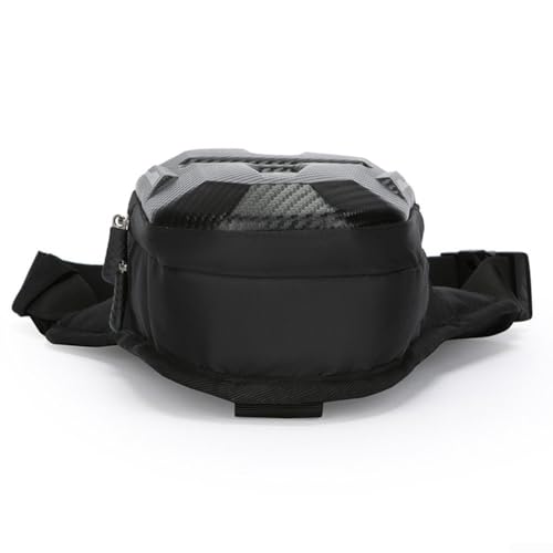 Bolsa de pierna para motocicleta en poliéster EVA con doble compartimento ajustable 7
