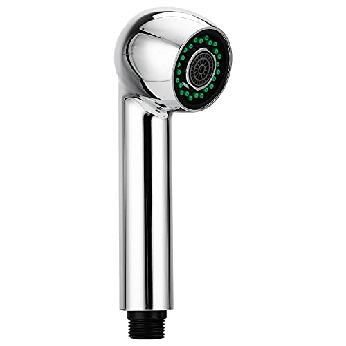 Douchette Robinet Cuisine 2 Jets - Gicleur Tête de Douche, Douchette Robinet Rétractable Tête de Douche Remplacement Douchette Mitigeur Cuisine pour Pomme de Douche Universelle