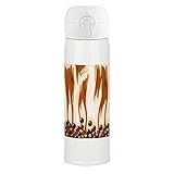 Bubble Tea in Brown Sugar Milk Tea Stainless Steel Insulated Water Bottle Coffee Mug Tea Cup For Spo