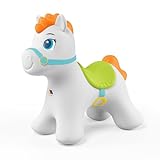 MOLTO | Hüpfpferd Boingly, Hüpf-Tier mit sicherem Halt, aufblasbares Pferd für drinnen und draußen, inklusive Luftpumpe, bis zu 20 kg, Kinderspielzeug, ab 2 Jahren