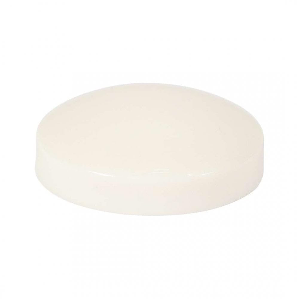Timco Two Piece Screw Caps Cream - To Fit 3.5 To 4.2 Screw Timpac Of 100 - Creamplast