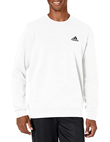 Image of adidas Mens Cotton M Feelcozy Swt Crew Neck Sweatshirt