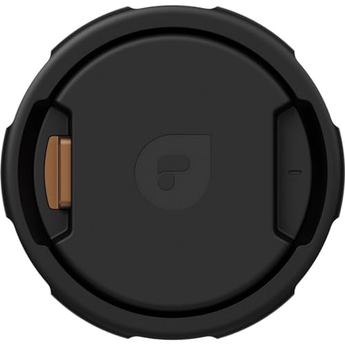 Tapa PolarPro Defender Canon RF negra con sello hermético antipolvo