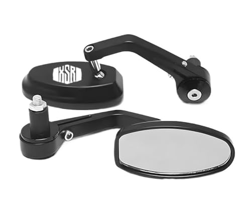 Espejo Retrovisor Lateral de Aluminio Pulido Mecanizado para Moto XSR