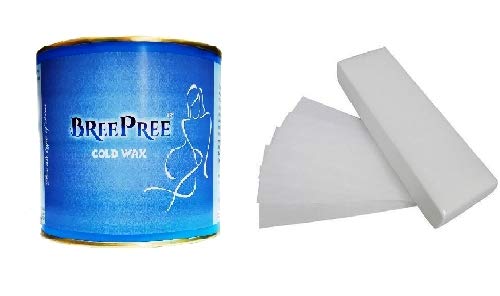 BREEPREE Cold Wax (600g) with 30 Waxing Strips