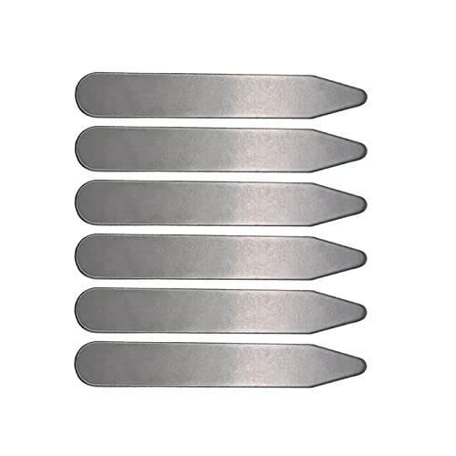 Image of The Style Sutra Collar Stays Metal Wrinkle Proof Non Slip for Unisex Work Uniform Wedding 70mmx10mmx0.8mm|Clothing Shoes & Accessories | Other Clothing Shoes & Accessories