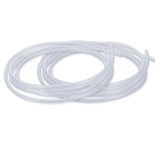 2Pcs 3/16' Aquariums Airline Tubing 6.5 Feet Standard Aquarium Tubing Clear Airline Tube Aquarium...
