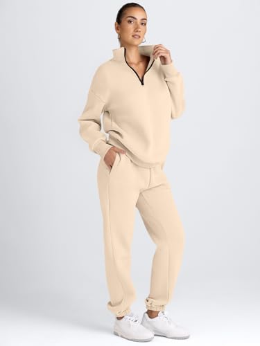 Image of AUTOMET Women's Sweatsuits 2 Piece Outfits Lounge Sets