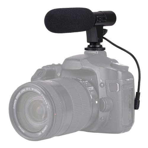 Acuvar Mini Shotgun Microphone for Camera & Smartphone