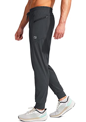 G Gradual Men's Joggers with Zipper Pockets
