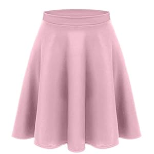 Women’s Midi Skirt Flared Stretch Skirt for Women Reg & Plus Size. Casual A line, Basic Everyday Wear, Formal Office