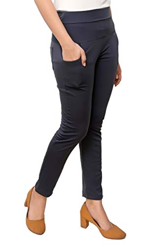 Image of FNOCKS Girls Casual WEAR Cotton Formal Pant /Jegging /Tights (Combo of 2)