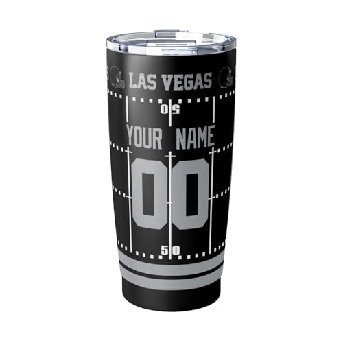 Image of ANTKING Las Vegas Tumbler 20 oz Travel Coffee Cup for Men Women Boy Custom Name Number Gifts