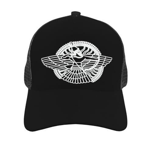 Assyrian Symbol Mesh Baseball Cap - Classic Adjustable Peaked Cap, Trucker Hat for Men and Women2