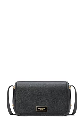 Sac bandoulière femme noir petit format en cuir véritable Kate Spade Liv