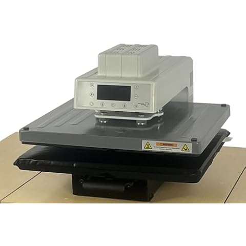 Fancierstudio 16x20 Auto Heat Press Machine Digital DTV HTV Sumblimation Heat Press Ink Transfer Press None Stick Cover includded Model AP16x20 GW Cover