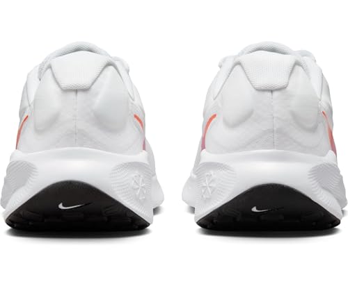 Nike Revolution 7 Women's Road Running Shoes (FB2208-104, White/Beyond Pink/Black) Size 93