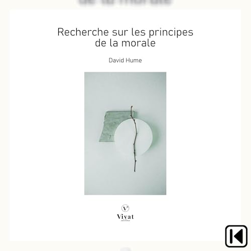 『Recherche sur les principes de la morale』のカバーアート