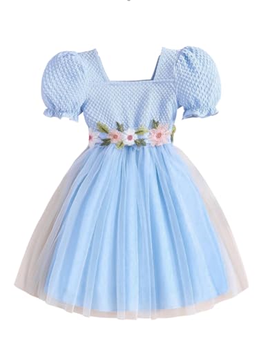 Image of TAGAS Dress for Girls Knee Length II Baby Girl Dress|| Frock for Girl |Girl Floral Sundress|Kids Frock|