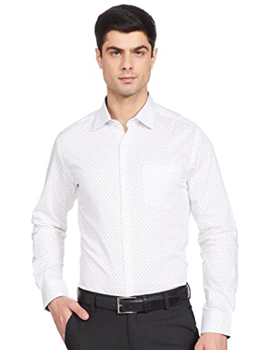 Image of Diverse Men's Cotton Printed Full Sleeve Regular Formal Shirt