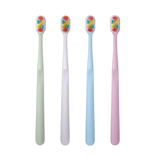 Spazzolino da denti extra morbido al carbone setole ultra morbide per adulti per la cura delle setole 20000