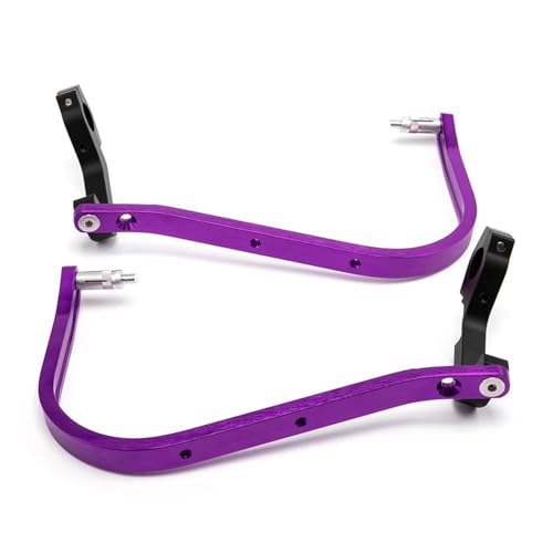 BHYYDS Per motocross cross cross MX ATV Paramani per manubrio Paramani per moto(Viola)