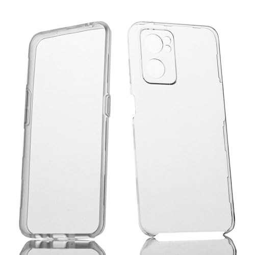 Max Power Digital Funda 360º para móvil OPPO Find X5 Lite Silicona Transparente - Carcasa Resistente Full Body Delantera y Trasera Doble Cara Completa Entera (OPPO Find X5 Lite)