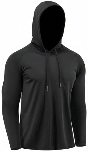 Catálogo para Comprar On-line Sudaderas con capucha - los más vendidos. 49 X-thud - Sudadera con capucha para hombre, de secado rápido, de compresión de manga larga, para entrenamiento, gimnasio, T negro, X-Large