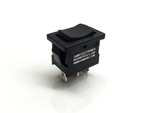 Mini 10 Amp 3 Position Momentary Rocker Switch