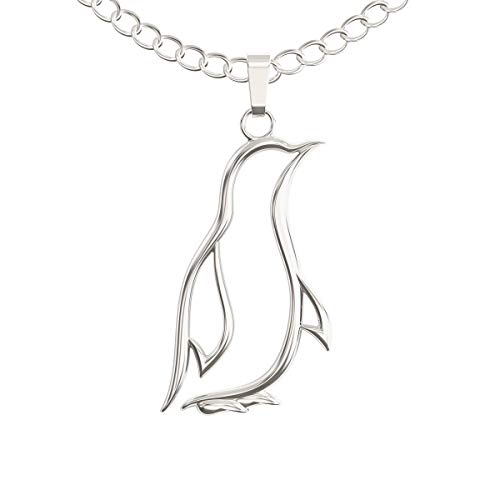 Penguin Necklace Gift For Girls – Happy Penguin Pendant Charm With Funny Gift Card “Stay Cool & Waddle Your Own Way”3