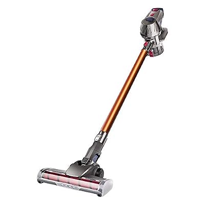XRHDTQVVIG Cordless Vacuum Cordless Vacuum Cleaner, Powerful Suction Brushless Motor Stick for Home Hard Floor Carpet Car Pet