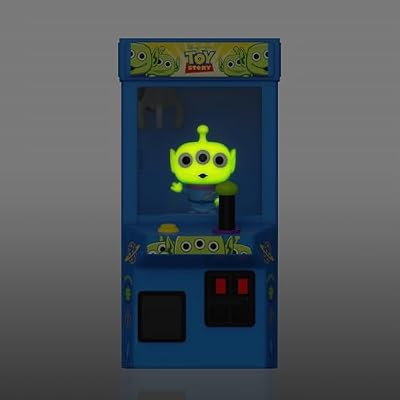 Funko Pop! Bitty Arcade Claw: Toy Story - Alien (Glow in the Dark)