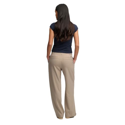 Pantalon à rayures taille mi haute femme Superdry - vue 7