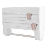 Wandrollenhalter, Küchenwandregal Küchenrollenhalter Papierrollenhalter...