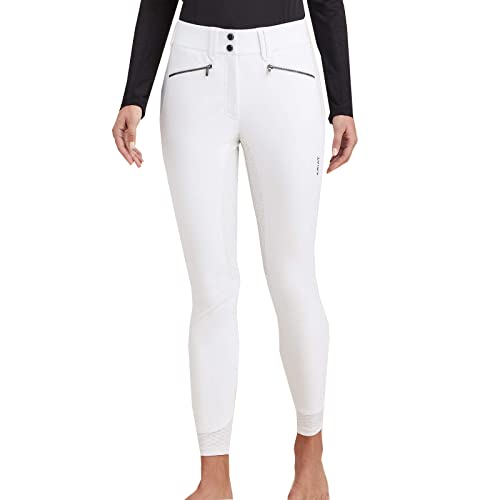 Pantalon d'équitation Ariat Tri Factor X blanc pour concours hippique