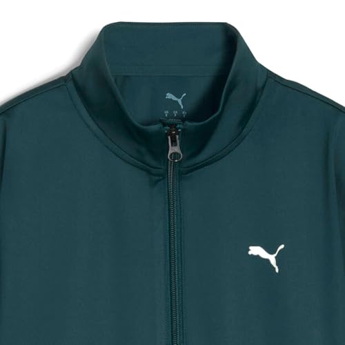 Image of PUMA Womens Strong Jacket Athletic Outerwear Casual - Green
