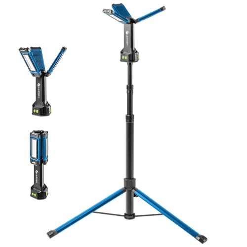 Högert Technik Aluminium Wiederaufladbare Led Baustrahler mit...