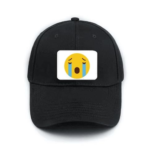 Casquette de baseball noire réglable motif chat pour éviter les reflets du soleil