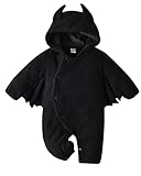 One Piece Jumpsuit for Toddler Infant Baby Boys Girls Halloween Bat Wings Romper Cosplay Bodysuit Ne