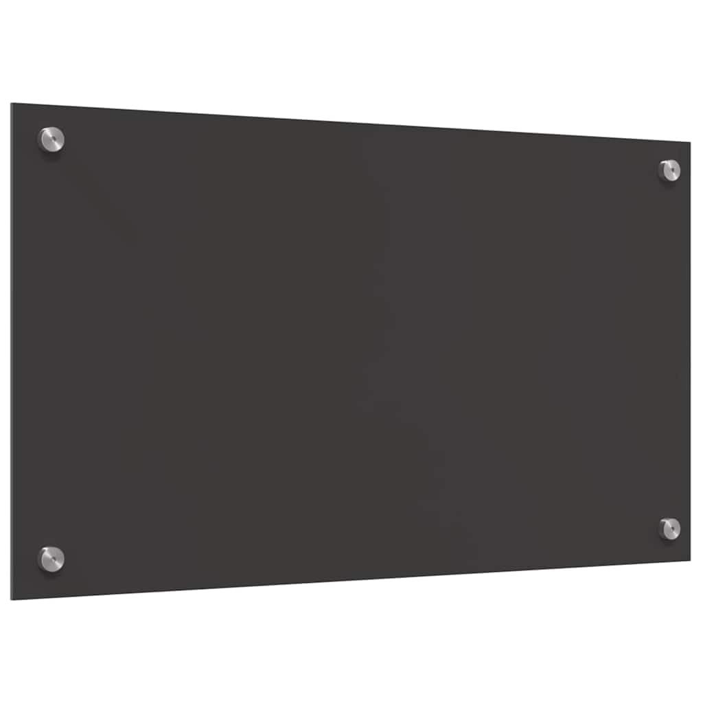 Generisch Küchenrückwand 2 pcs Dunkelgrau 70 x 40 cm Gehärtetes Glas,Heim & Garten,Küche & Esszimmer,Küchenhelfer & -utensilien-3415458