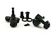 Grover Mini Roto Grip Locking Rotomatics, Left Hand, 6-In-Line, Black, 505BCL6