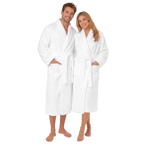 Graphic Impact Luxury Unisex 100% Egyptian Cotton Terry Towelling Bathrobe