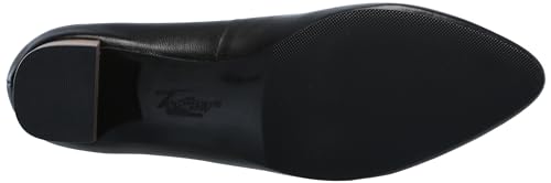 Trotters Women's Loafer/Slipon Pump, Black/Natural, 6.54