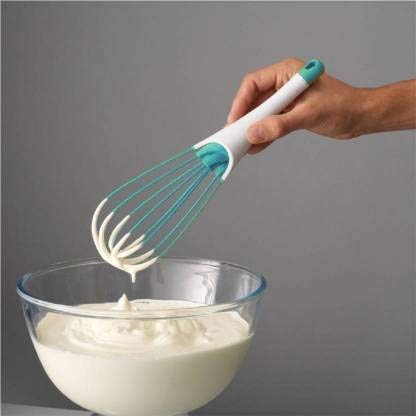 Acroshopper Magic Foldable Plastic Rotating Egg & Cream Beater Hand Mixer Blender (Multicolour) (1)