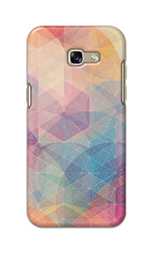 Image of PRINTFIDAA Printed Hard Back Cover Case for Samsung Galaxy A5 2017 Back Cover (Crumpled Paper Design) -1803