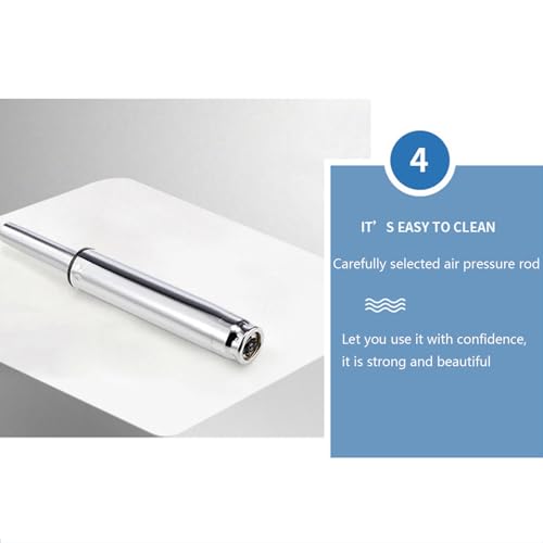 Tabouret pivotant roulette bureau cuisine réglable bleu foncé - 8