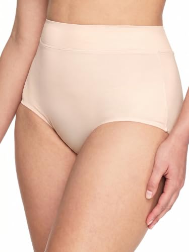 Image of Warner's Women's No Pinching No Problems Hi Cut Brief Panty