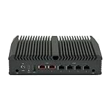 Qotom Q11032H6 Barebones Mini PC Core i3 N355, 4X 2.5G LAN 2X 10G Industrial MiniComputer